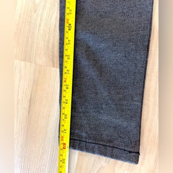 TANTOS Grey/Silver Metallic Skinny Pants Size 29 - Picture 7 of 8